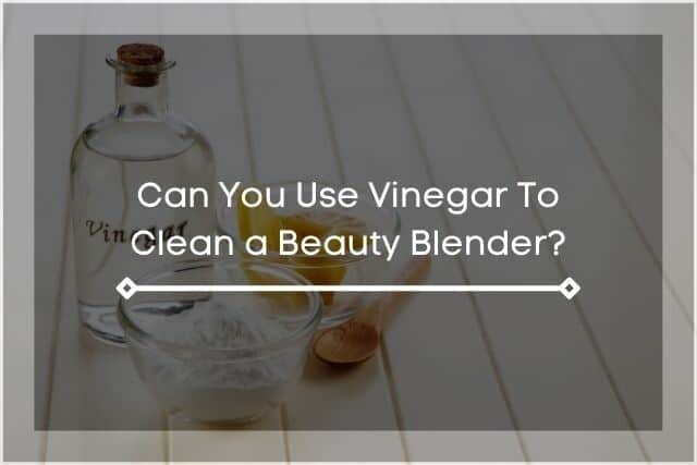 Vinegar cleaning solution