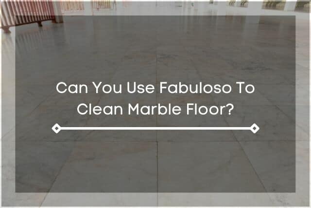 Shiny marble floor