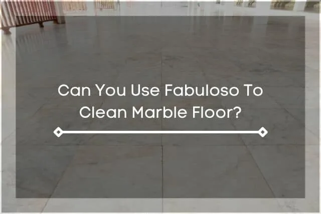 Shiny marble floor