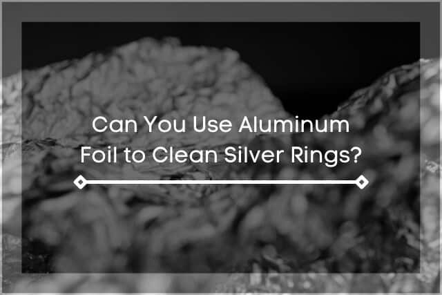 A close up shot of aluminum foil