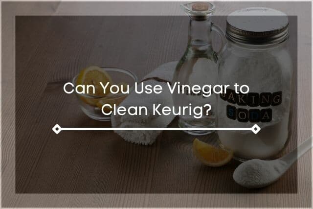 Baking soda and vinegar containers