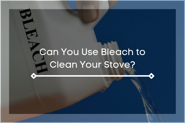 A close up shot of bleach pouring