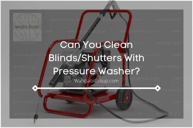 A photo of a pressure washer