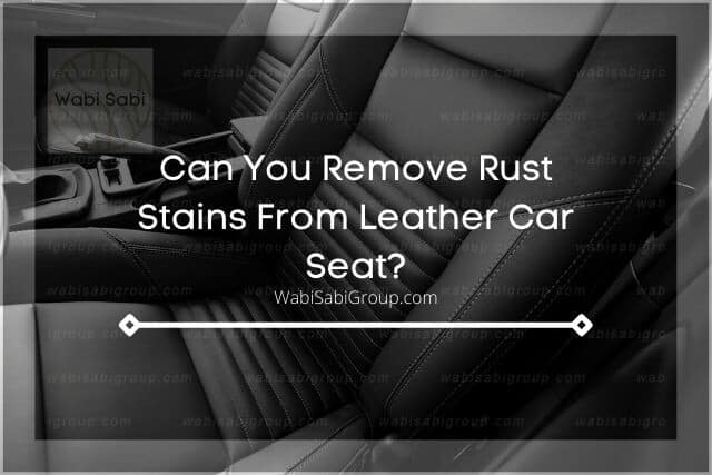 A photo of leather seats