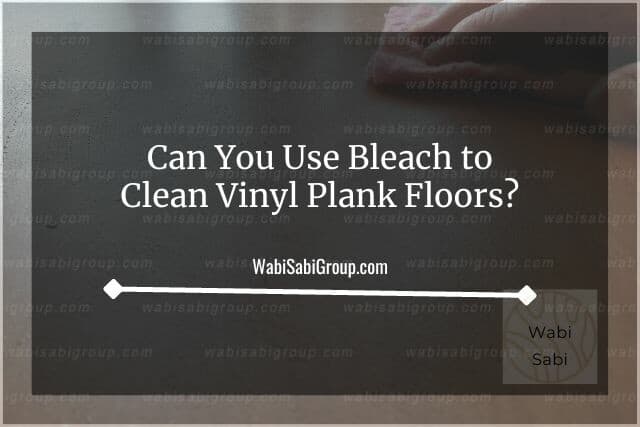 Hand wiping cloth on vinyl flooring