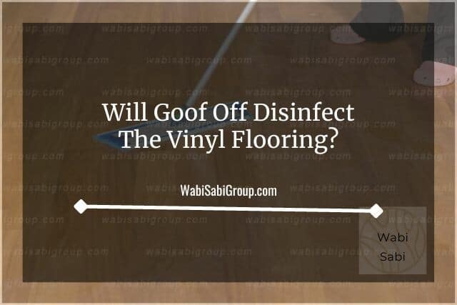 Mop cleaning vinyl flooring