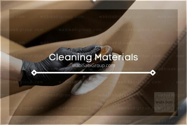Cleaning leather car seat upholstery